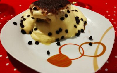 Cascate di Tiramisù con il pandoro